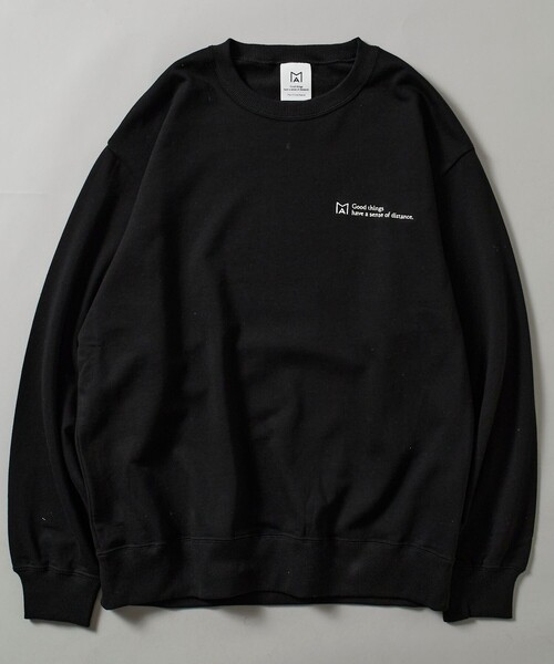 Firsthand（ファーストハンド）の「MA Firsthand/マ ファーストハンド MA Firsthand / マ ファーストハンド　FRENCH TERRY LOGO CREW SWEAT / フレンチテリーロゴスウェット / クルーネック（スウェット・メンズ・ネイビー/ブラック/オフホワイト/グレー・M/L）」の9枚目の写真