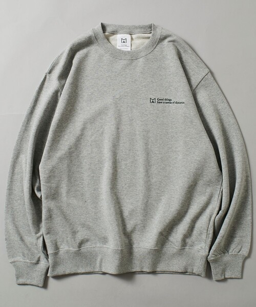 Firsthand（ファーストハンド）の「MA Firsthand/マ ファーストハンド MA Firsthand / マ ファーストハンド　FRENCH TERRY LOGO CREW SWEAT / フレンチテリーロゴスウェット / クルーネック（スウェット・メンズ・ネイビー/ブラック/オフホワイト/グレー・M/L）」の11枚目の写真