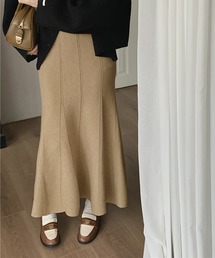 ニットマーメイドスカート