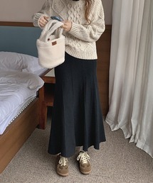 ニットマーメイドスカート