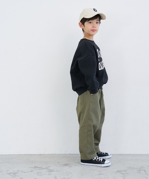 coca（coca）（コカ）の「キッズ カツラギタックボリュームパンツ（その他パンツ・キッズ・ベージュ/カーキ・110/120/130/140）」の9枚目の写真