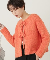 N.(N. Natural Beauty Basic) | ◆フェザーフロントリボンカーディガン(カーディガン/ボレロ)