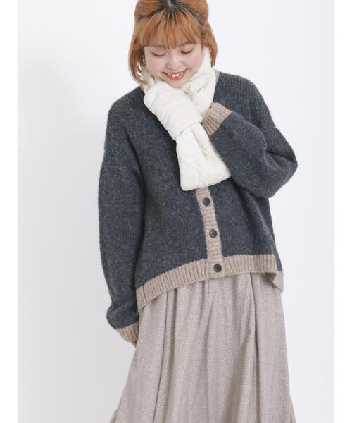 Samansa Mos2（サマンサ モスモス）の「バイカラークルーネック