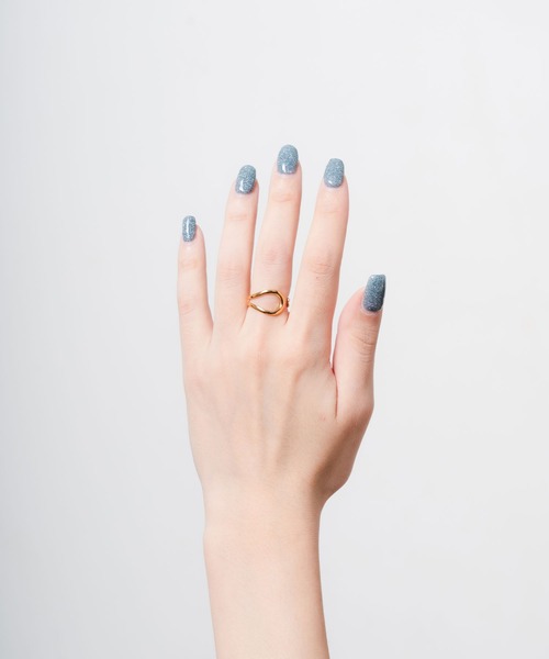 yu-ka（ユーカ）の「YU-KA:フォークデザインリング（リング・レディース・ゴールド/シルバー・FREE）」の8枚目の写真