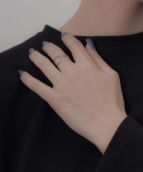 yu-ka（ユーカ）の「YU-KA:フォークデザインリング（リング・レディース・ゴールド/シルバー・FREE）」の11枚目の写真