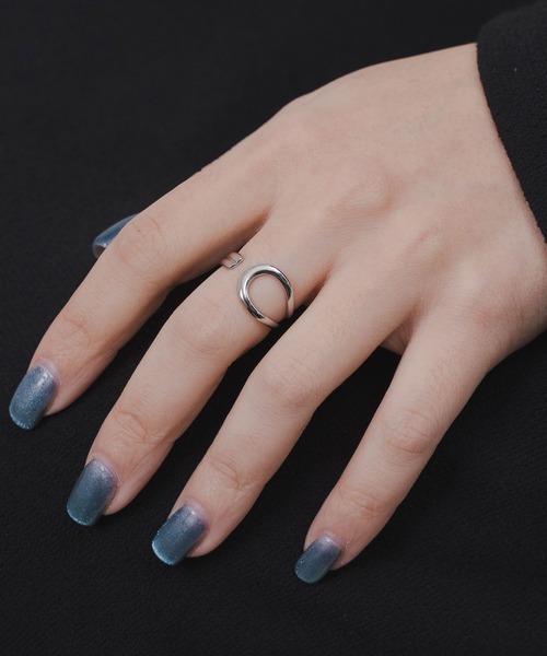 yu-ka（ユーカ）の「YU-KA:フォークデザインリング（リング・レディース・ゴールド/シルバー・FREE）」の10枚目の写真