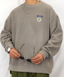 【GROOVY STORE】SMILEY FACE オーバーサイズ フリーストレーナー