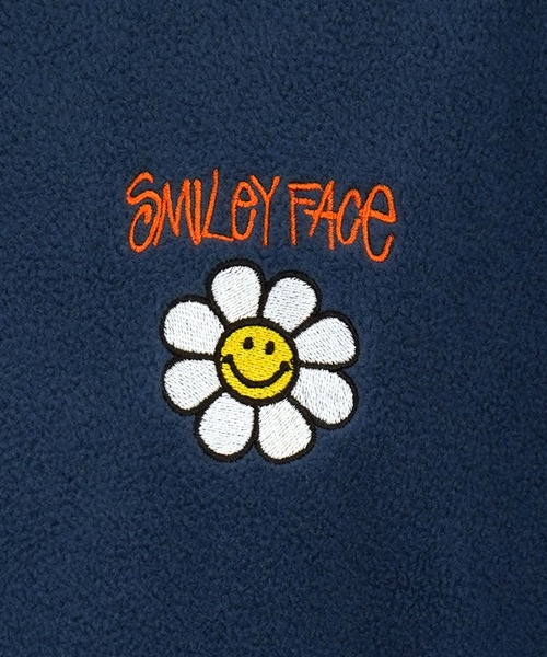 SMILEY FACE(スマイリーフェイス)の「【GROOVY STORE】SMILEY FACE オーバーサイズ フリーストレーナー(スウェット・メンズ・ブラック/アイボリー/ダークブルー/グレイッシュベージュ・M/L/LL)」の19枚目の写真