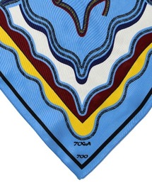 TOGA VIRILISスカーフandスカーフリングセット 約59cm TOGA VIRILIS（トーガ ビリリース）の「TOGA TOO Print scarf