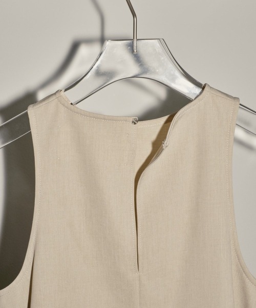 TODAYFUL（トゥデイフル）の「TODAYFUL　Side Gather Tops サイドギャザートップス/12410415（タンクトップ・レディース・オートミール/ブラック・ONE SIZE）」の15枚目の写真