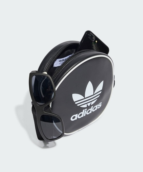 adidas（アディダス）の「アディカラー クラシック ラウンドバッグ ショルダーバッグ / アディダスオリジナルス adidas Originals（ショルダーバッグ・メンズ・ピンク/ブラック/グリーン/パープル/レッド/パープル系その他・FREE）」の9枚目の写真