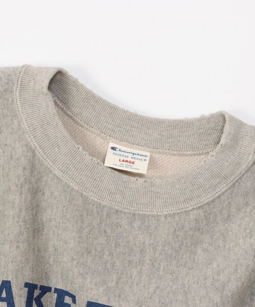 Champion REVERSE WEAVE ダメージスウェット　カレッジロゴ Champion トレーナー スウェット 「CHAMPION/チャンピオン