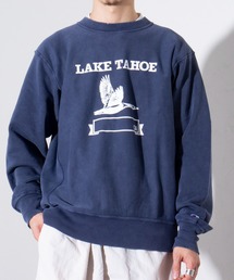 【Champion/チャンピオン】REVERSEWEAVE ロゴスウェット ダメージ加工