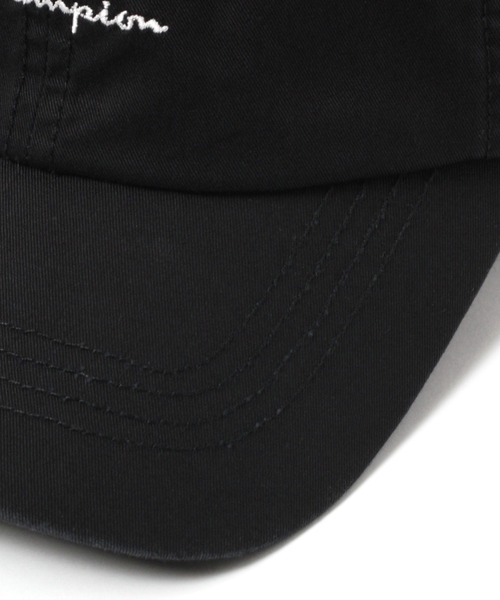 Champion（チャンピオン）の「【Champion(チャンピオン）】ツイルキャップ(WOMEN)（キャップ・レディース・ブラック/ベージュ/アイボリー・FREE）」の8枚目の写真