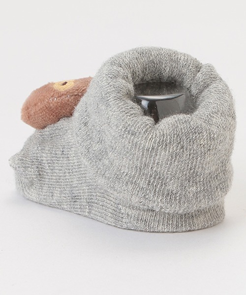 petit main（プティマイン）の「アニマルモチーフカップソックス（ベビーシューズ/ベビーソックス・キッズ・ライトピンク/ライトグレー/アイボリー・9-11cm/11-13cm）」の15枚目の写真