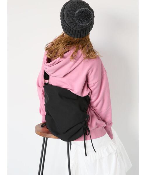 ehka sopo(エヘカソポ)の「Eロゴオーバーサイズパーカー(Tシャツ/カットソー・レディース・グレー/オフホワイト/ブルー/ピンク・F)」の20枚目の写真