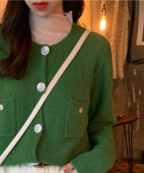 SHEPP(シープ)の「ドットプリント フリルロンT/シアートップス(Tシャツ/カットソー・レディース・アイボリー/ブラック・M/S/L)」の10枚目の写真