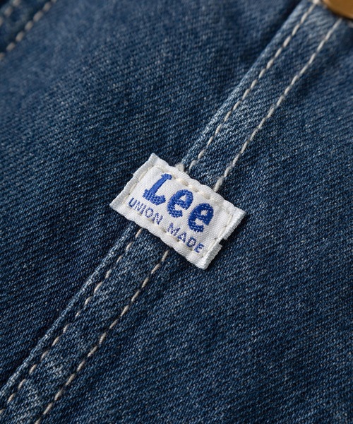 Lee(リー)の「【Lee/リー】オーバーサイズ ロング丈 デニムワークコート/カバーオール(カバーオール・メンズ・ライトインディゴブルー/インディゴブルー・L/M)」の18枚目の写真