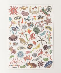 fennica（フェニカ）の「紅型工房 べにきち / ポスター 琉球の魚 琉球の鳥（ポスター/アート）」