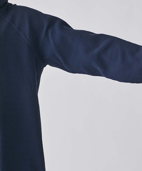 GOLDWIN（ゴールドウィン）の「【GOLDWIN/ゴールドウィン】WF Light L/S Hoodie（スウェット・メンズ・ネイビー/ブラック・3/4）」の3枚目の写真