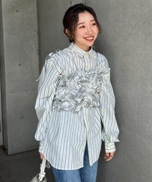 RODEO CROWNS WIDE BOWL | メタリックギャザーキャミソール(キャミソール)