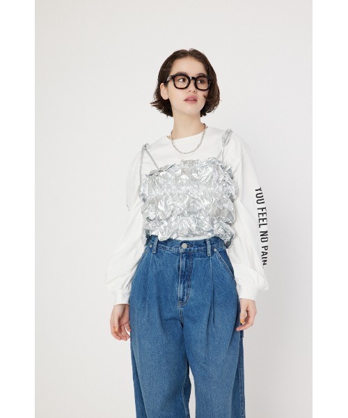 d.i.a.♡スカル×クラウン柄キャミソール d.i.a.♡スカル×クラウン柄キャミソール