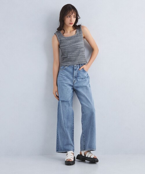 green label relaxing(グリーンレーベルリラクシング)の「トラックソール グルカサンダル(4.5cmヒール)(サンダル・レディース・オフホワイト/ブラック/モカ・S/M/L)」の5枚目の写真