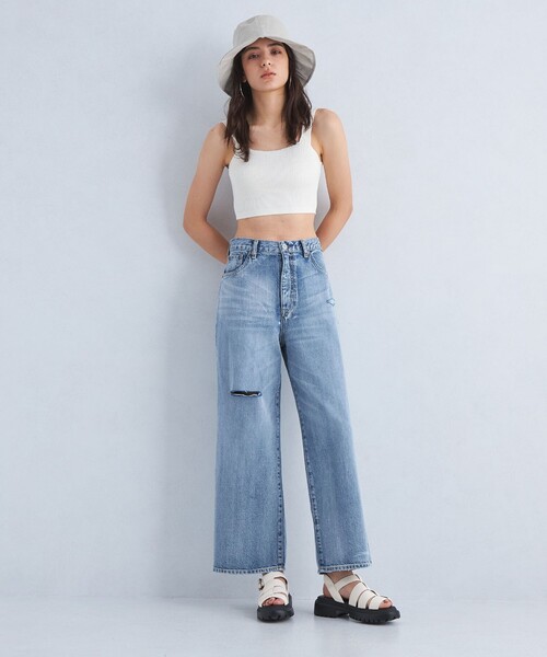 green label relaxing(グリーンレーベルリラクシング)の「トラックソール グルカサンダル(4.5cmヒール)(サンダル・レディース・オフホワイト/ブラック/モカ・S/M/L)」の6枚目の写真