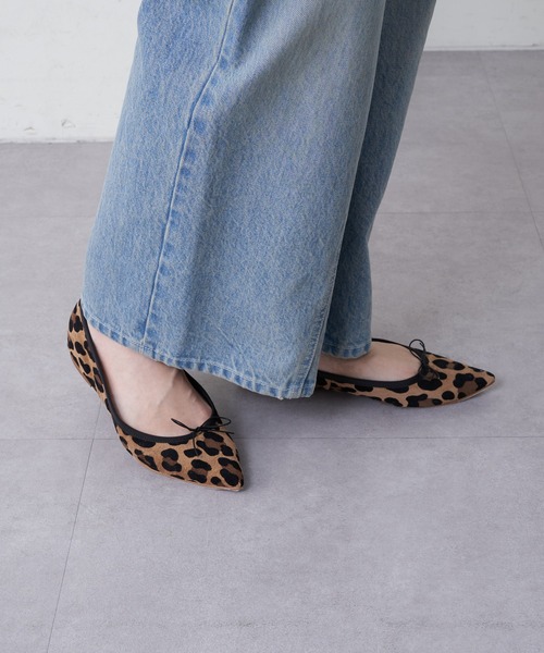 SHENERY（シーナリー）の「ポインテッドトゥバレエ（バレエシューズ・レディース・ブラック/ブラウン・36/37/38）」の8枚目の写真