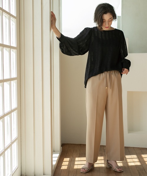 OPAQUE.CLIP(オペークドットクリップ)の「◆スクエアトゥダブルブリッジサンダル(サンダル・レディース・ベージュ/グリーン系/ブラック/シルバー/ホワイト系9・02/03/01)」の16枚目の写真