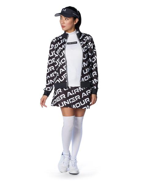 【セール】UAパフォーマンスニット プリント フルジップ ジャケット（ゴルフ/レディース）（その他アウター）｜UNDER ARMOUR（アンダーアーマー）