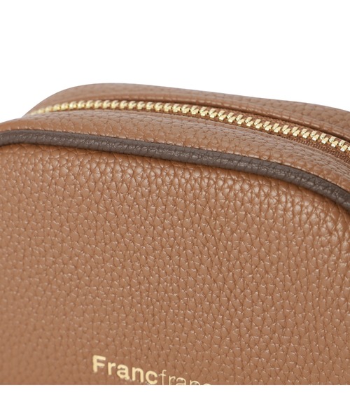 バイカラー ポーチ XS ブラウン（ポーチ）｜Francfranc（フランフラン