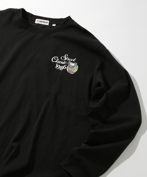 AIRWALK(エアウォーク)の「【AIRWALK】AIRWALK/ワンポイントグラフィック刺繍ロンT(Tシャツ/カットソー・メンズ・ホワイト/ブラック/ネイビー・S/M/L/XL)」の20枚目の写真