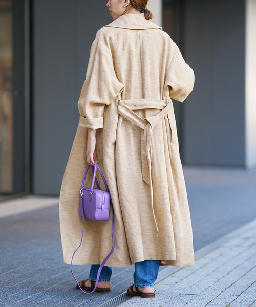 新品／IENA LA BOUCLE ラブークル／NEON オーバーステンコート 新品／IENA LA BOUCLE ラブークル／NEON オーバーステンコート