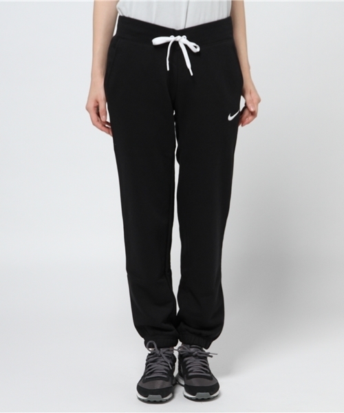 NIKE SPORTSWEAR（ナイキスポーツウェアー）の「ウィメンズ ナイキ スウェットパンツ NIKE WMNS CLUB FT PANT SWOOSH 683851（その他パンツ・レディース・ブラック/チャコールグレー・SMALL/MEDIUM）」の3枚目の写真