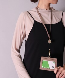 BAYBLO（ベイブロ）の「(LF)【LIZDAYS】【本革】レザー リールストラップ付き カードフォルダー（カードケース）」