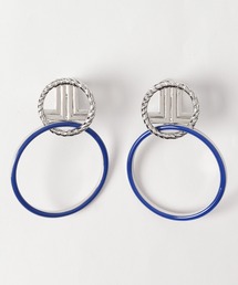 LANVIN en Bleu | マリン サークル イヤリング(イヤリング)