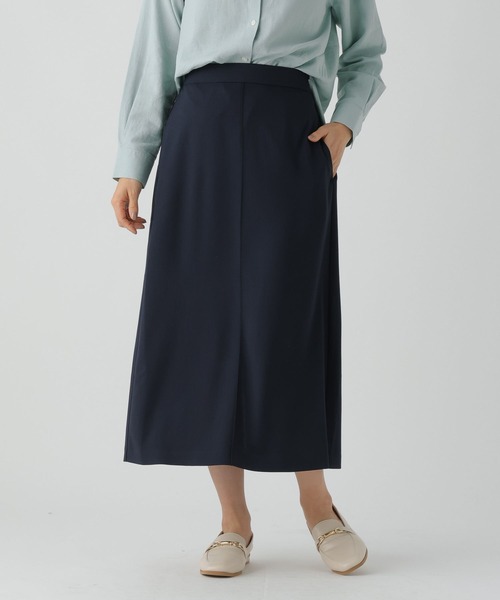 Elura(エルーラ)の「サラサラサマーナロースカート(Tシャツ/カットソー・レディース・ホワイト/ダークネイビー/ブラック/カーキ・MEDIUM/LARGE)」の4枚目の写真