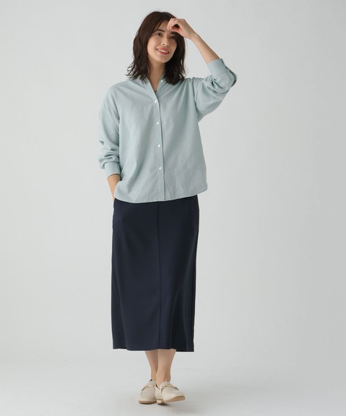 Elura(エルーラ)の「サラサラサマーナロースカート(Tシャツ/カットソー・レディース・ホワイト/ダークネイビー/ブラック/カーキ・MEDIUM/LARGE)」の13枚目の写真