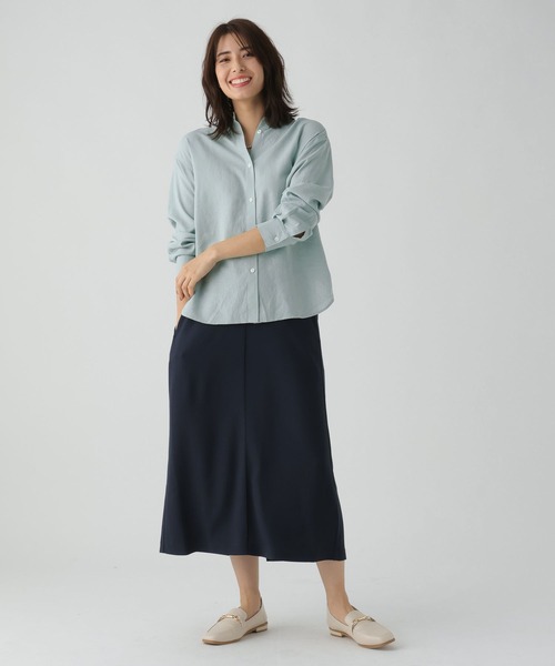 Elura(エルーラ)の「サラサラサマーナロースカート(Tシャツ/カットソー・レディース・ホワイト/ダークネイビー/ブラック/カーキ・MEDIUM/LARGE)」の14枚目の写真