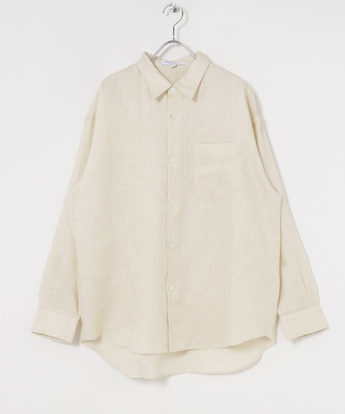 URBAN RESEARCH(アーバンリサーチ)の「LinenOverShirts(シャツ/ブラウス・メンズ・オフホワイト/ブラウン/グリーン/ネイビー・SMALL/MEDIUM/LARGE)」の22枚目の写真