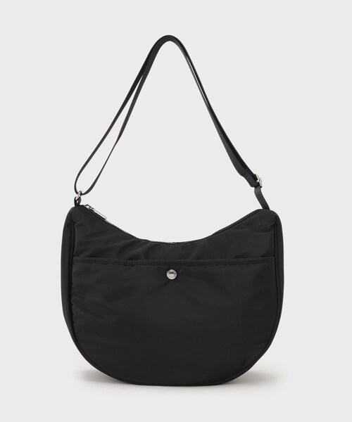 OPAQUE.CLIP（オペークドットクリップ）の「◆カジュアルムーンミドルショルダー（ショルダーバッグ・レディース・グレー/ブラック/ベージュ・00）」の2枚目の写真