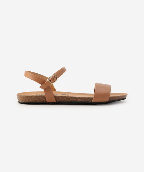 PLAKTON(プラクトン)の「PLAKTON | 〈別注〉レザー ストラップサンダル WOMEN(サンダル・レディース・ブラウン/ブラック・36/38/37)」の3枚目の写真
