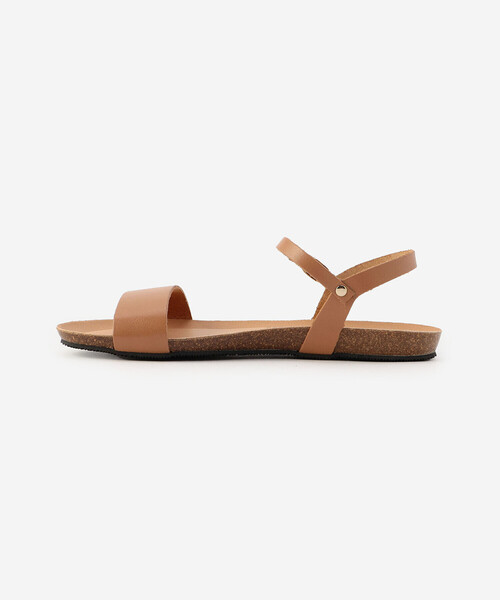 PLAKTON(プラクトン)の「PLAKTON | 〈別注〉レザー ストラップサンダル WOMEN(サンダル・レディース・ブラウン/ブラック・36/38/37)」の4枚目の写真
