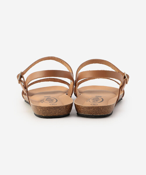 PLAKTON(プラクトン)の「PLAKTON | 〈別注〉レザー ストラップサンダル WOMEN(サンダル・レディース・ブラウン/ブラック・36/38/37)」の8枚目の写真