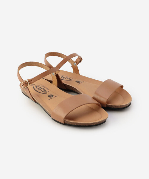 PLAKTON(プラクトン)の「PLAKTON | 〈別注〉レザー ストラップサンダル WOMEN(サンダル・レディース・ブラウン/ブラック・36/38/37)」の10枚目の写真