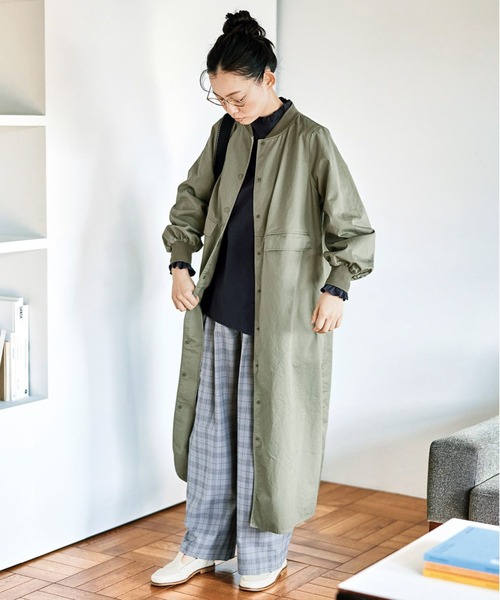 and myera(アンド マイラ)の「and myera グレンチェックなパンツ(その他パンツ・レディース・グレー・LARGE/MEDIUM/X-LARGE/SMALL)」の7枚目の写真