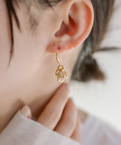 ear PAPILLONNER(イアパピヨネ)の「リングリングピアス(ピアス(両耳用)・レディース・ゴールド/シルバー・FREE)」の10枚目の写真
