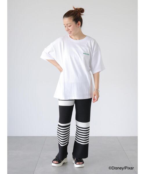 Lugnoncure（ルノンキュール）の「【Pixar】トイ・ストーリー/プリントTシャツ (チームトイ)（Tシャツ/カットソー・レディース・オフホワイト/チャコールグレー・F）」の20枚目の写真
