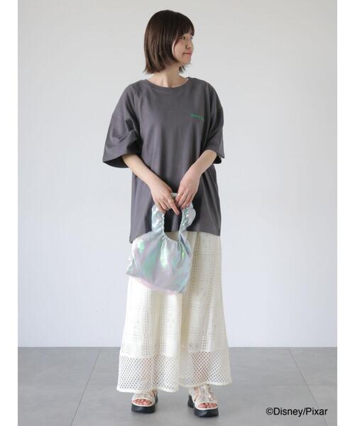 Lugnoncure（ルノンキュール）の「【Pixar】トイ・ストーリー/プリントTシャツ (チームトイ)（Tシャツ/カットソー・レディース・オフホワイト/チャコールグレー・F）」の15枚目の写真